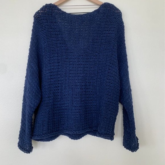 Free People Dolphin Bay V-Neck Sweater - Picture 5 of 8